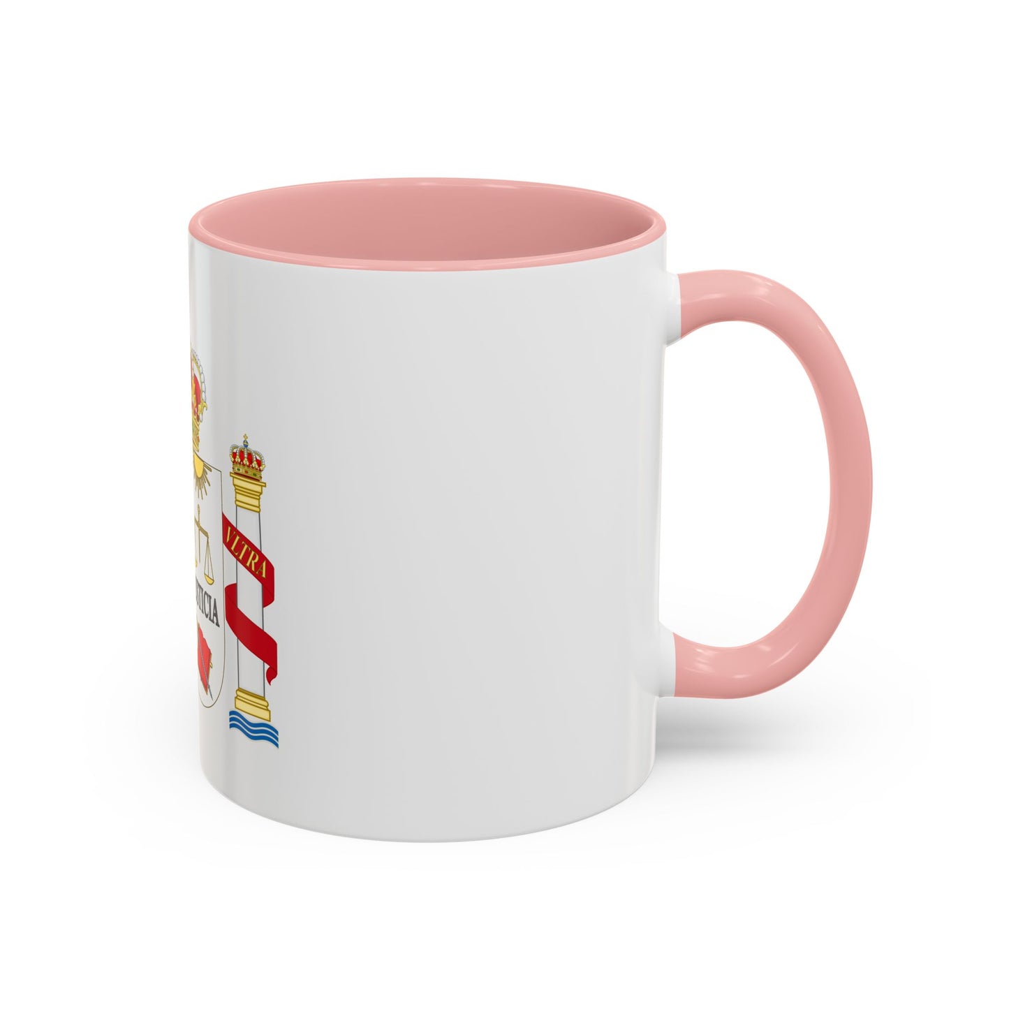 Coat of Arms of Spanish Judiciary Badges (Magistrates, Judges and Attorneys) - Accent Coffee Mug