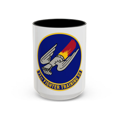71 Fighter Training Squadron ACC (U.S. Air Force) Accent Coffee Mug