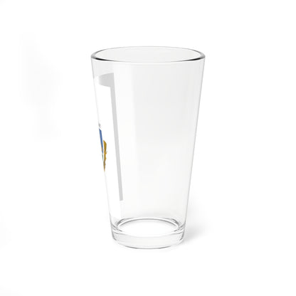 Flag of Mezotarkany (Hungary) Pint Glass 16oz