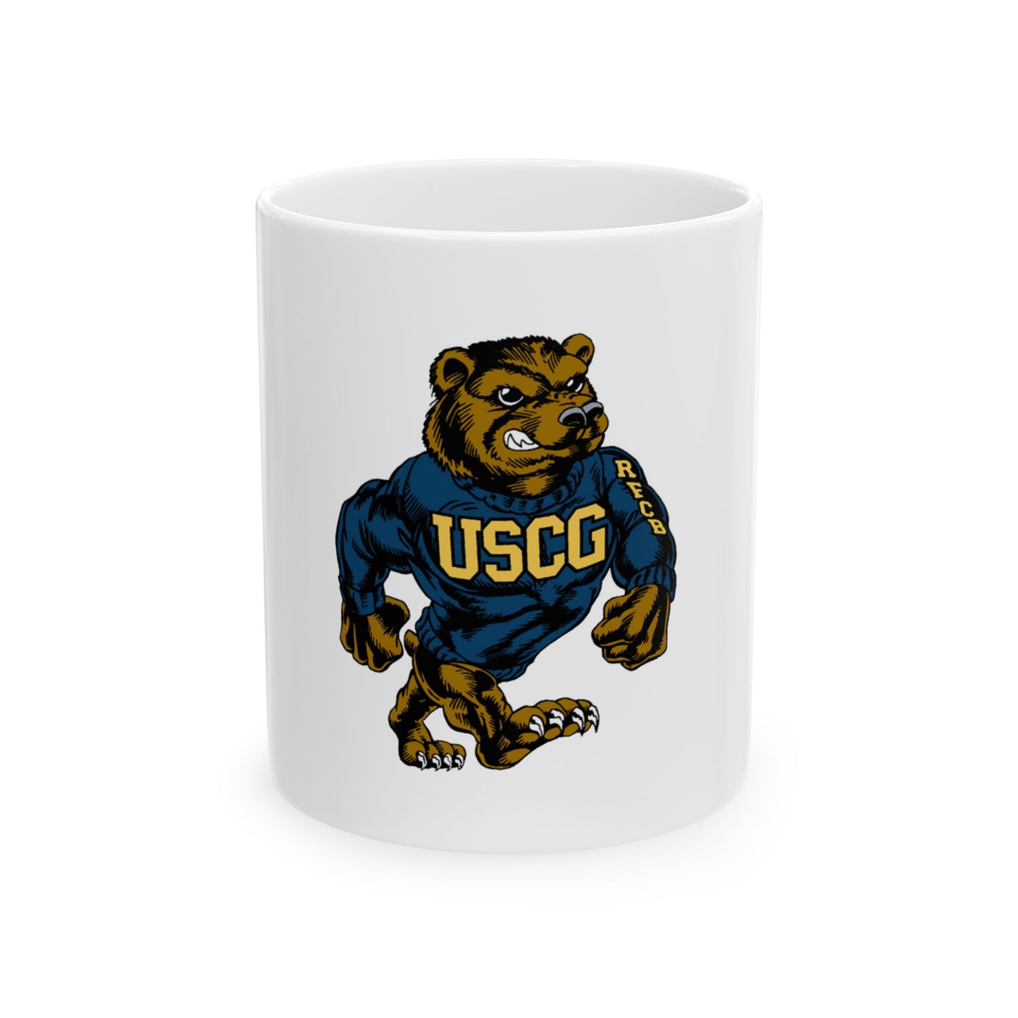 USCG Bear (U.S. Coast Guard) White Coffee Mug