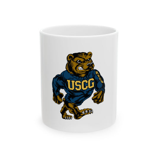 USCG Bear (U.S. Coast Guard) White Coffee Mug