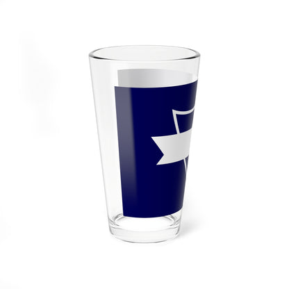 Flag of Odate Akita (Japan) Pint Glass 16oz