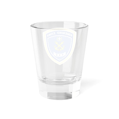 Hellenic Coast Guard Logo (Greece) (Coat of Arms) Shot Glass 1.5oz