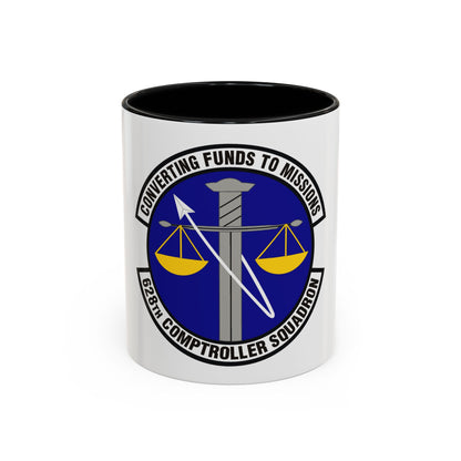 628th Comptroller Squadron (U.S. Air Force) Accent Coffee Mug