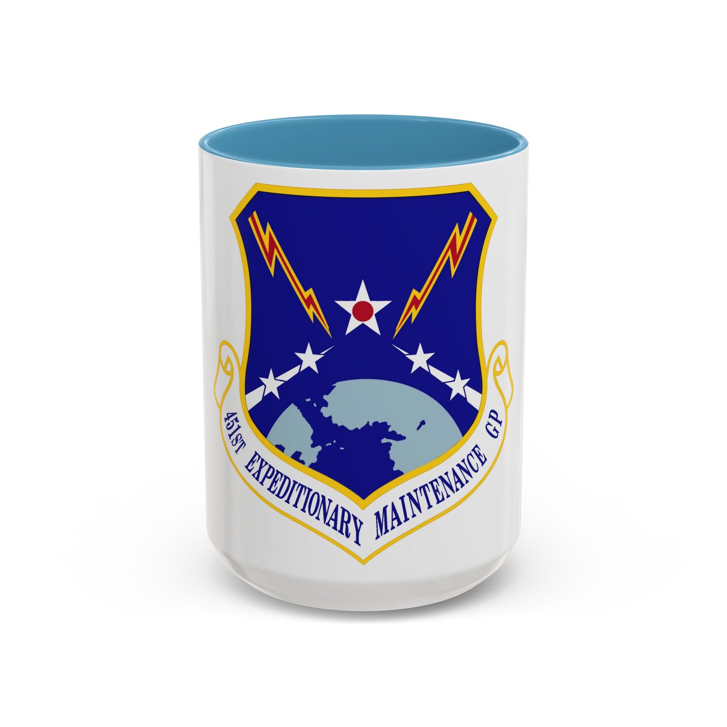 451st Expeditionary Maintenance Group (U.S. Air Force) Accent Coffee Mug