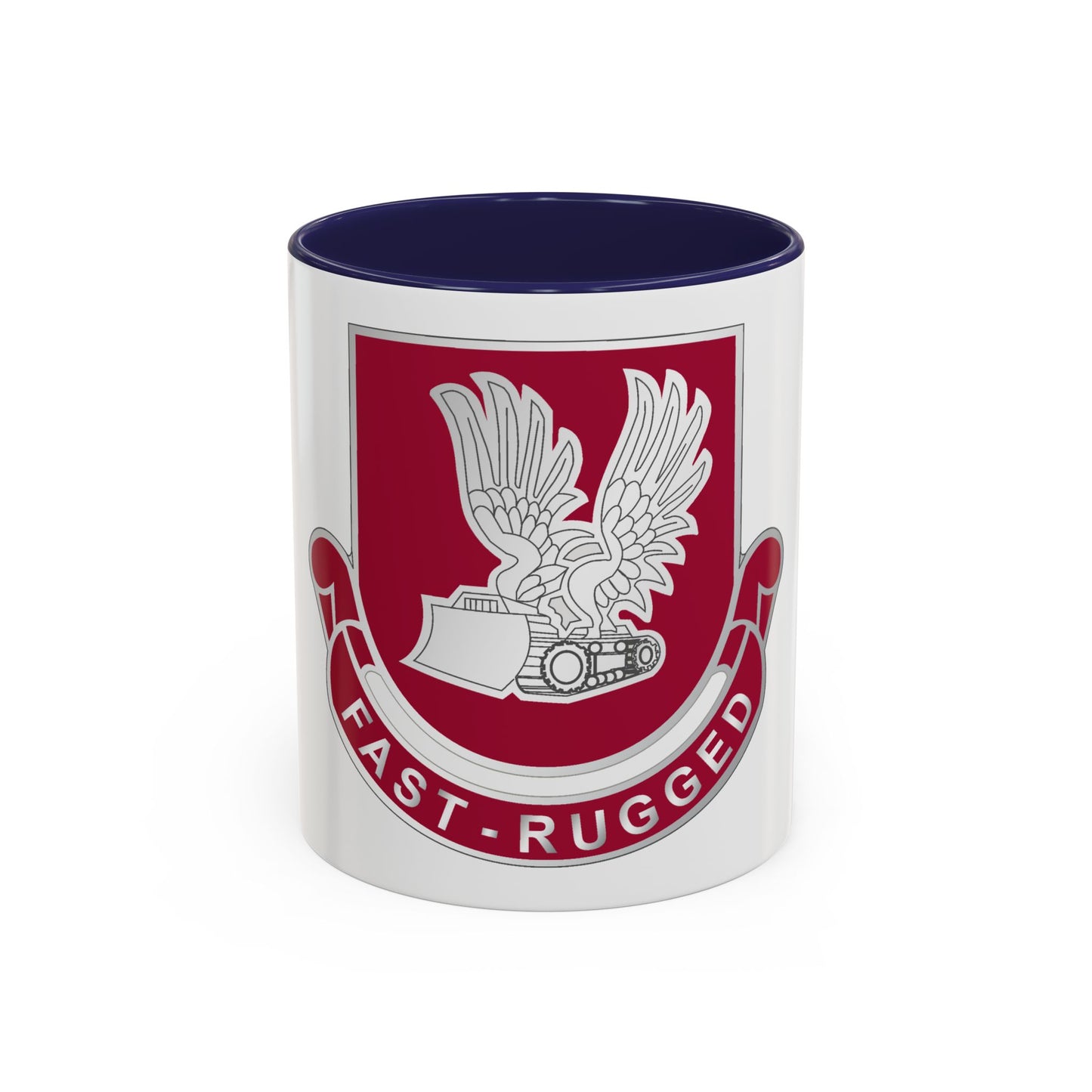 365 Engineer Battalion (U.S. Army) Accent Coffee Mug
