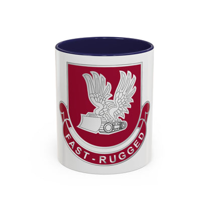 365 Engineer Battalion (U.S. Army) Accent Coffee Mug