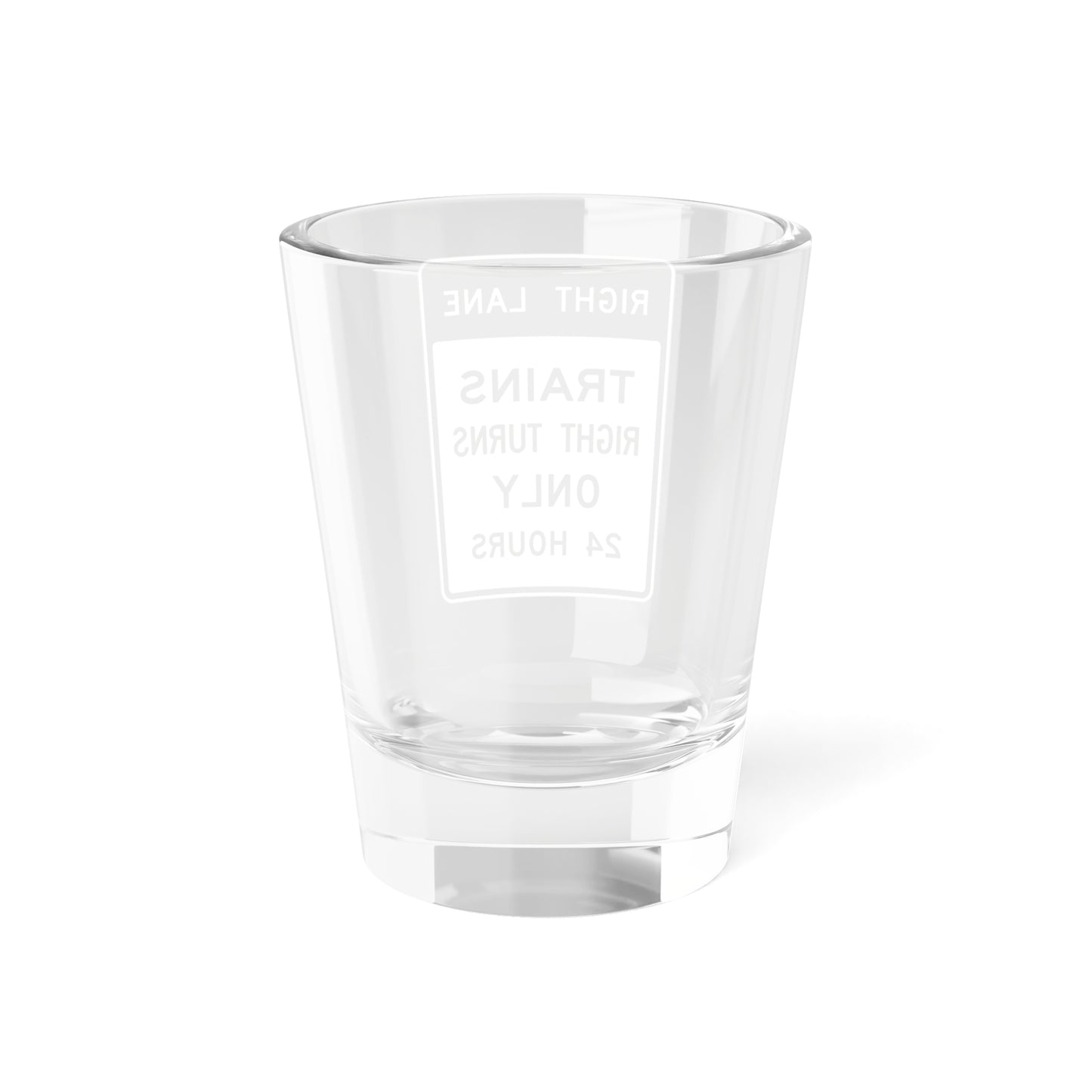 MUTCD-CA SR60-6 (California) (Road Sign) Shot Glass 1.5oz