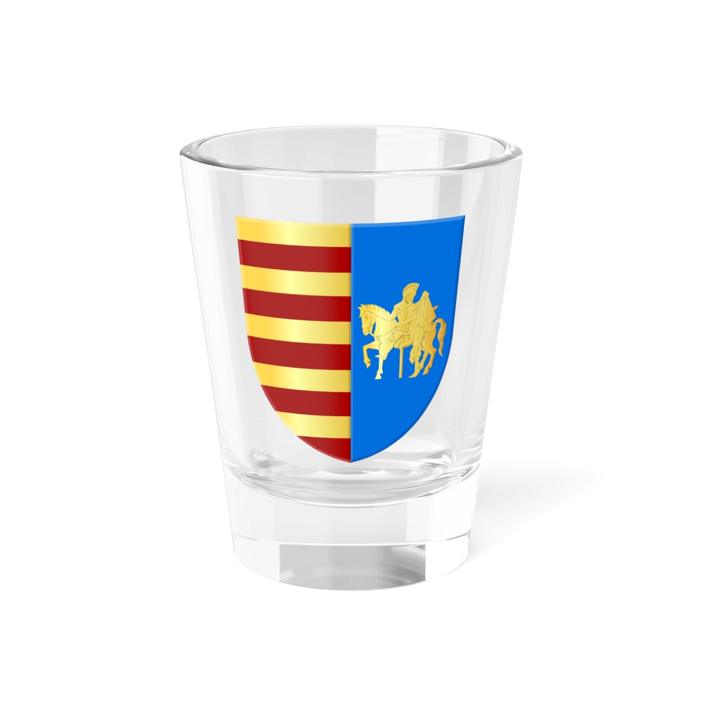 Genk wapen2 (Belgium) (Coat of Arms) Shot Glass 1.5oz