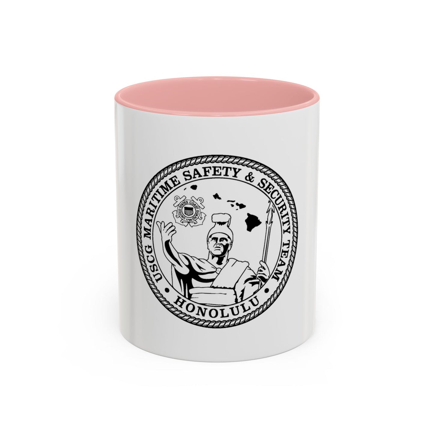 USCG MSST Honolulu (U.S. Coast Guard) Accent Coffee Mug