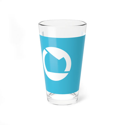 Flag of Inawashiro Fukushima (Japan) Pint Glass 16oz
