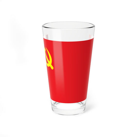Flag of the Chinese Communist Party Pre-1996 (China) Pint Glass 16oz