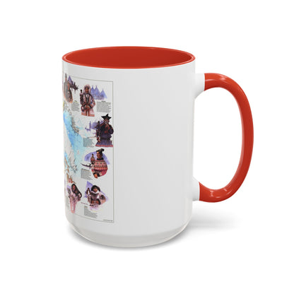Arctic - Peoples of the (1983) (Map) Accent Coffee Mug