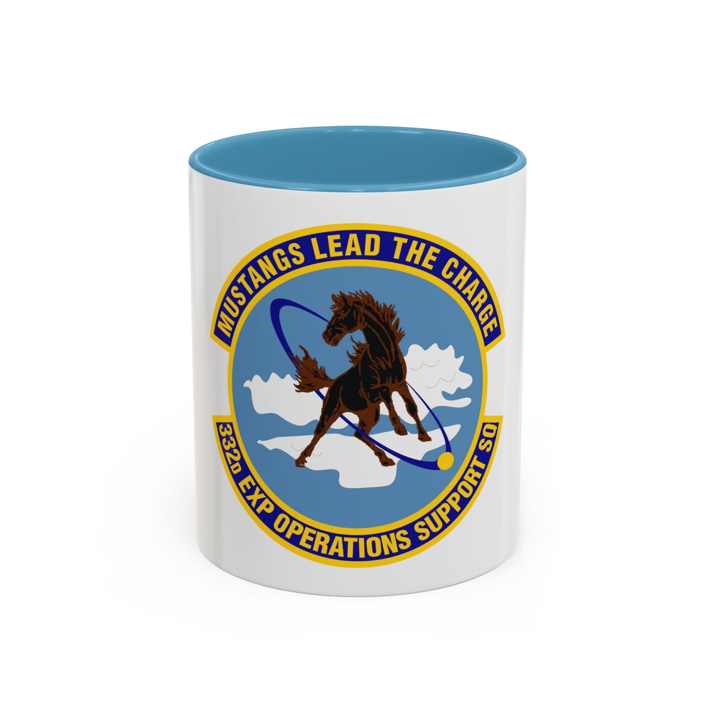 332d Expeditionary Operations Support Squadron (U.S. Air Force) Accent Coffee Mug