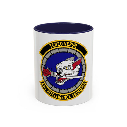 64 Intelligence Squadron AFRC (U.S. Air Force) Accent Coffee Mug
