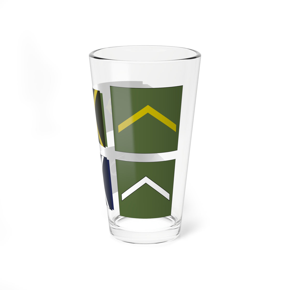 Sergent appellé (Military Rank) Pint Glass 16oz