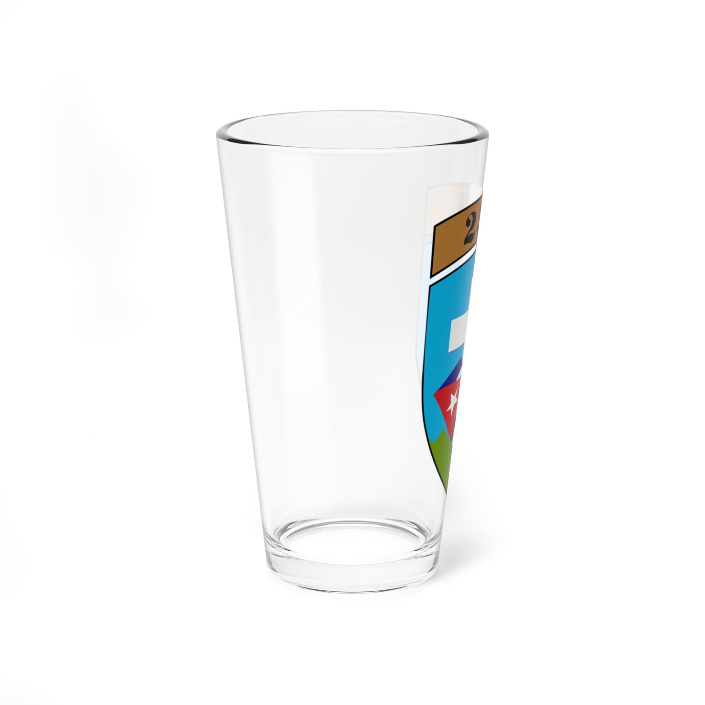 Shield of Brigade 2506 (Cuba) (Coat of Arms) Pint Glass 16oz