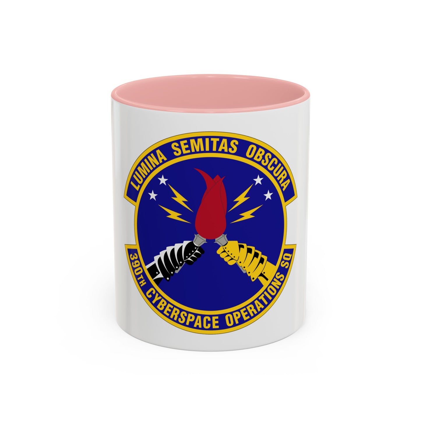 390 Cyberspace Operations Squadron ACC (U.S. Air Force) Accent Coffee Mug