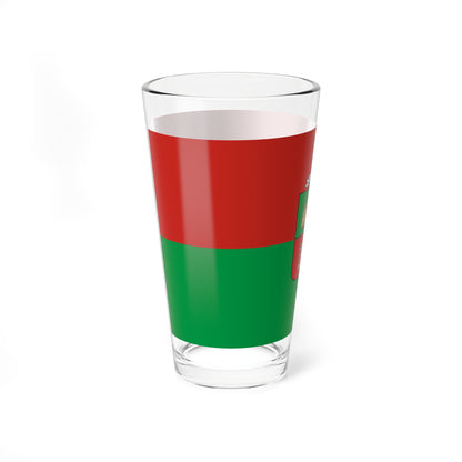 Flag of Bogad (Hungary) Pint Glass 16oz