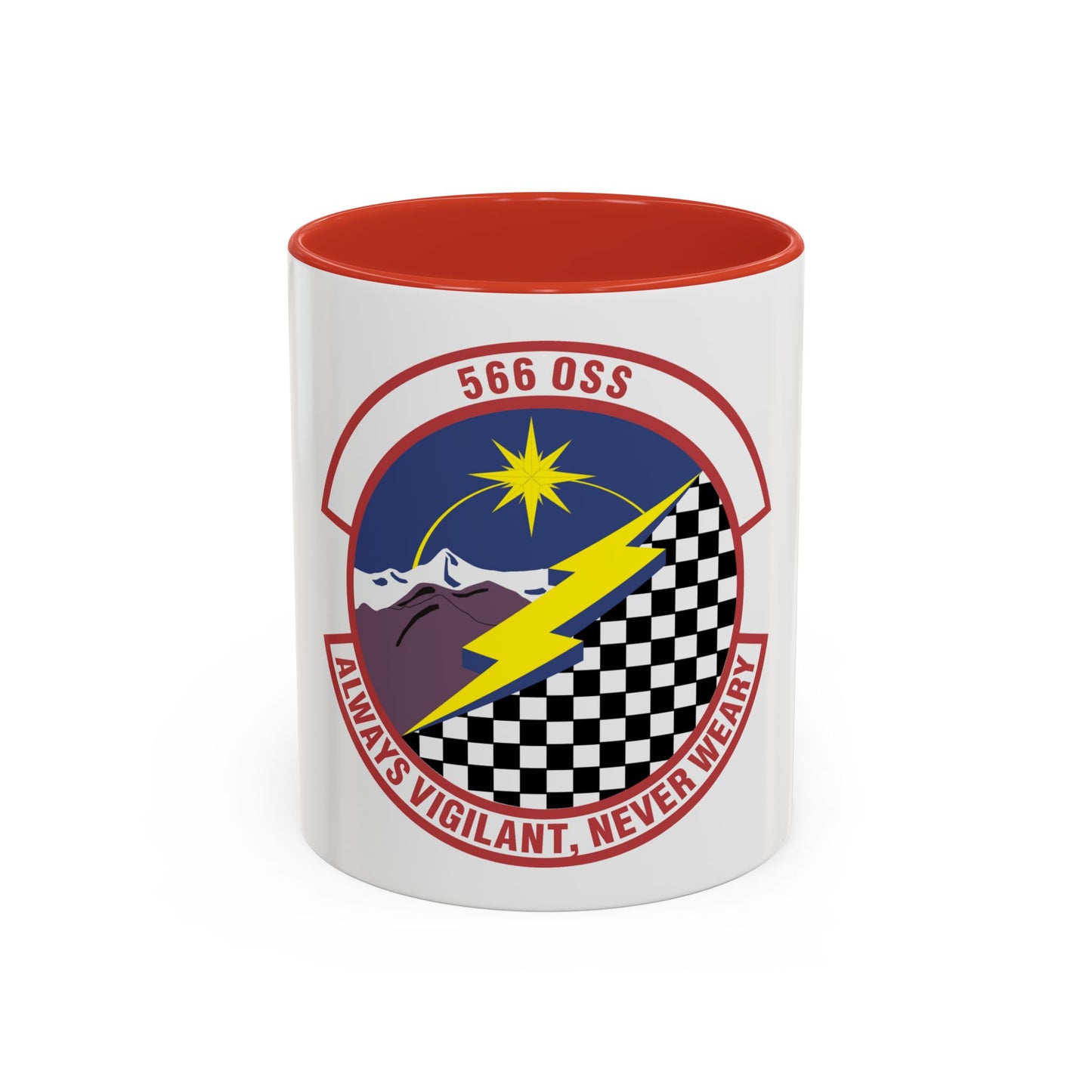 566th Operations Support Squadron (U.S. Air Force) Accent Coffee Mug