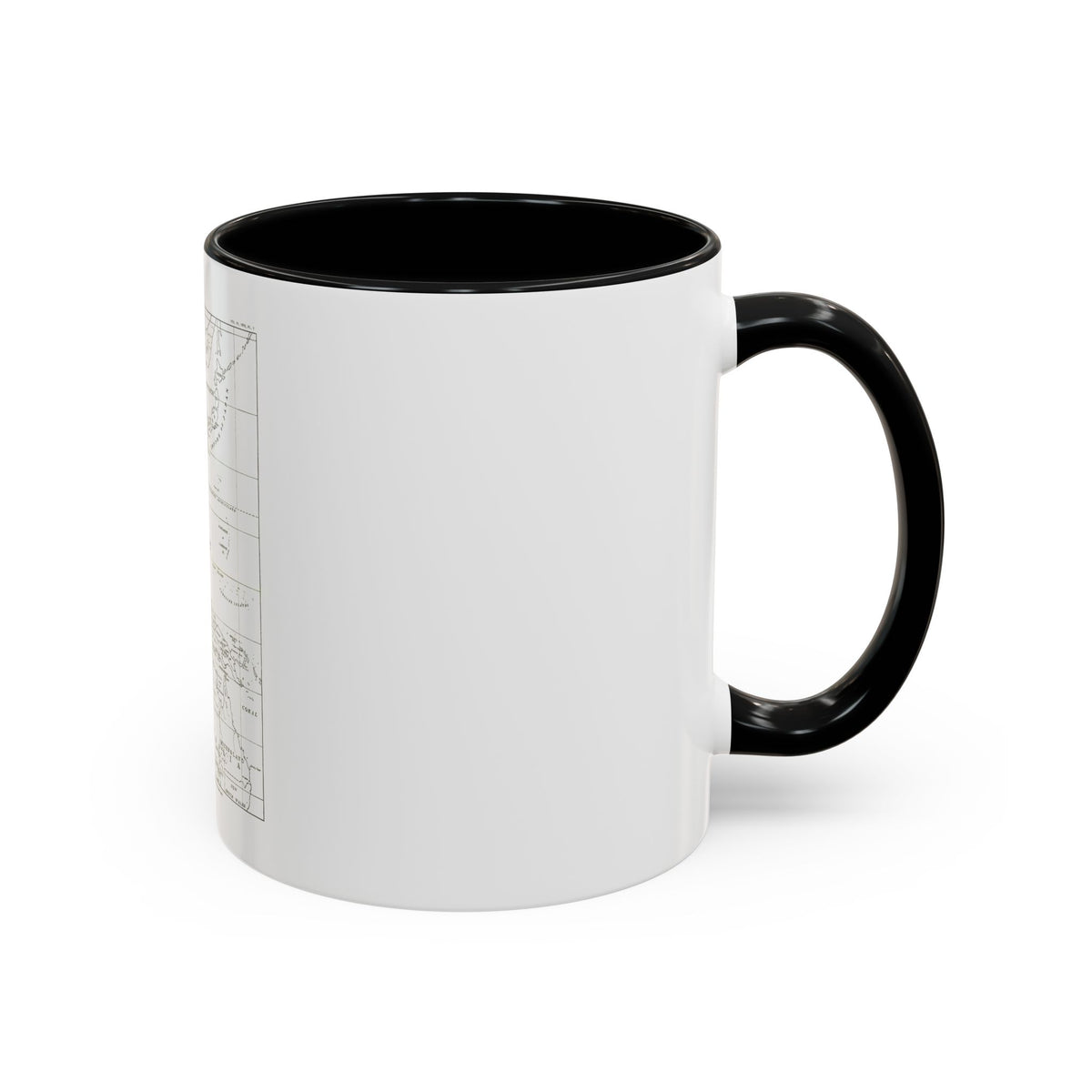 Philippines, The (1900) (Map) Accent Coffee Mug