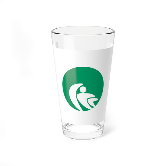 Flag of Kato Hyogo (Japan) Pint Glass 16oz