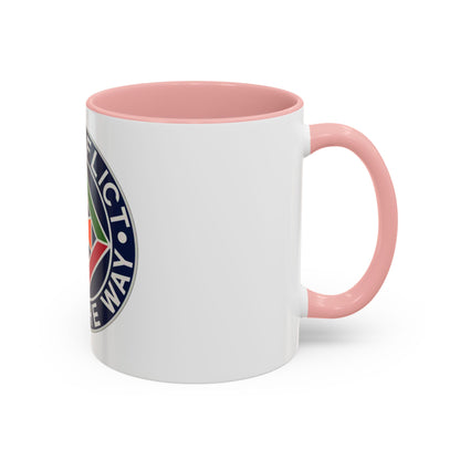 58th Air Traffic Control Battalion (U.S. Army) Accent Coffee Mug