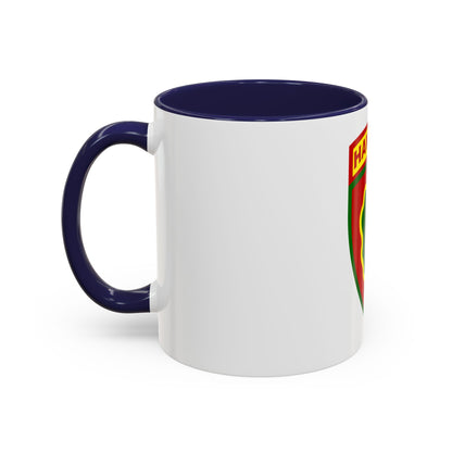 Hawaiian Division (U.S. Army) Accent Coffee Mug