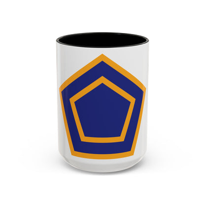 US 55th Infantry Division (U.S. Army) Accent Coffee Mug