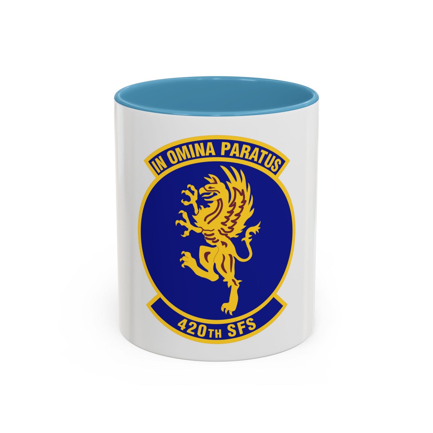 420th Security Forces Squadron (U.S. Air Force) Accent Coffee Mug