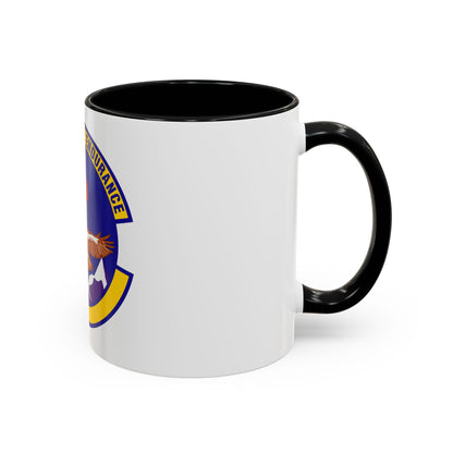 17 Operational Medical Readiness Squadron AETC (U.S. Air Force) Accent Coffee Mug