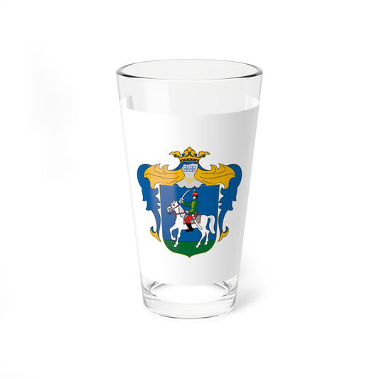 Flag of Nemesvamos (Hungary) Pint Glass 16oz