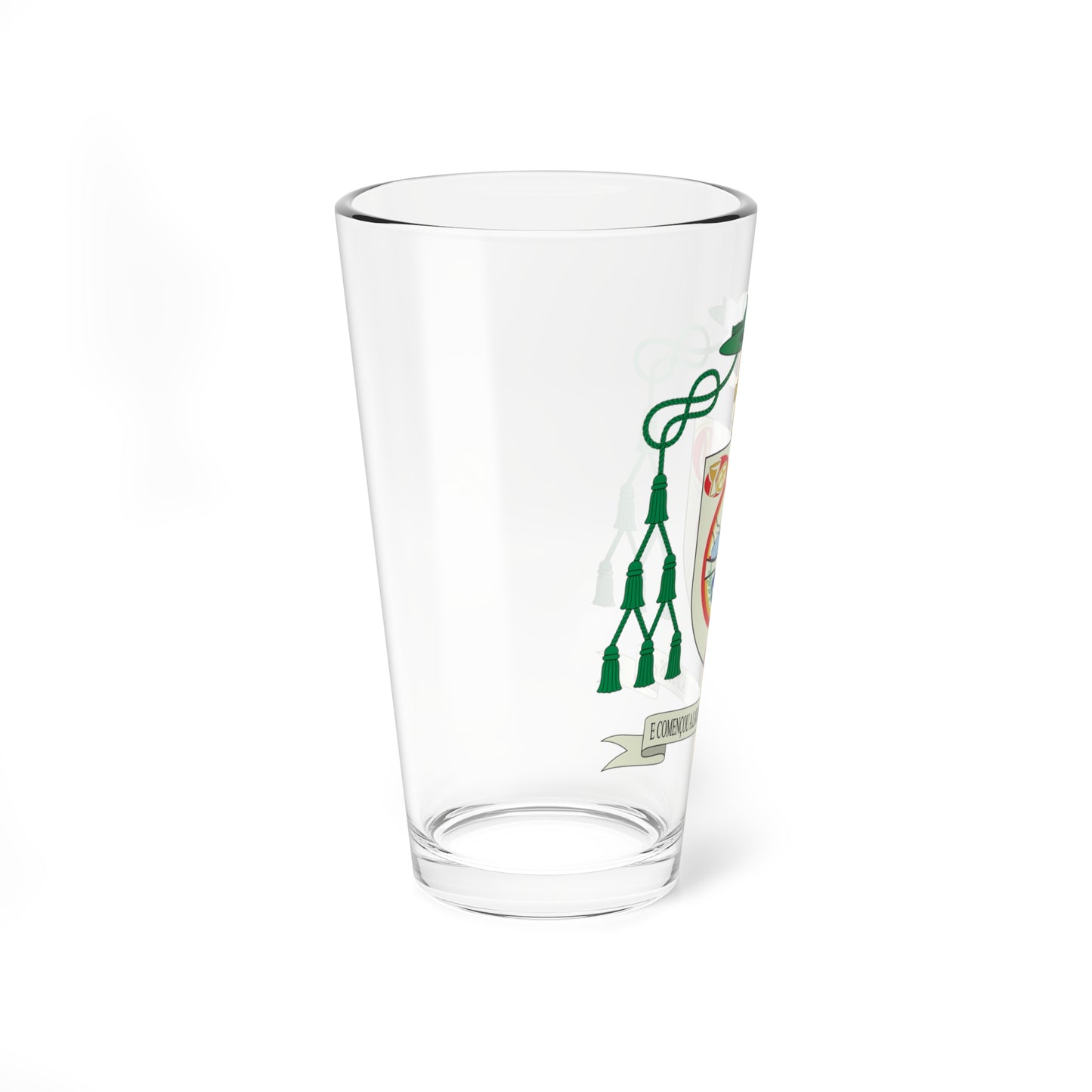 Escudo de Eugênio Barbosa Martins (Spain) (Coat of Arms) Pint Glass 16oz