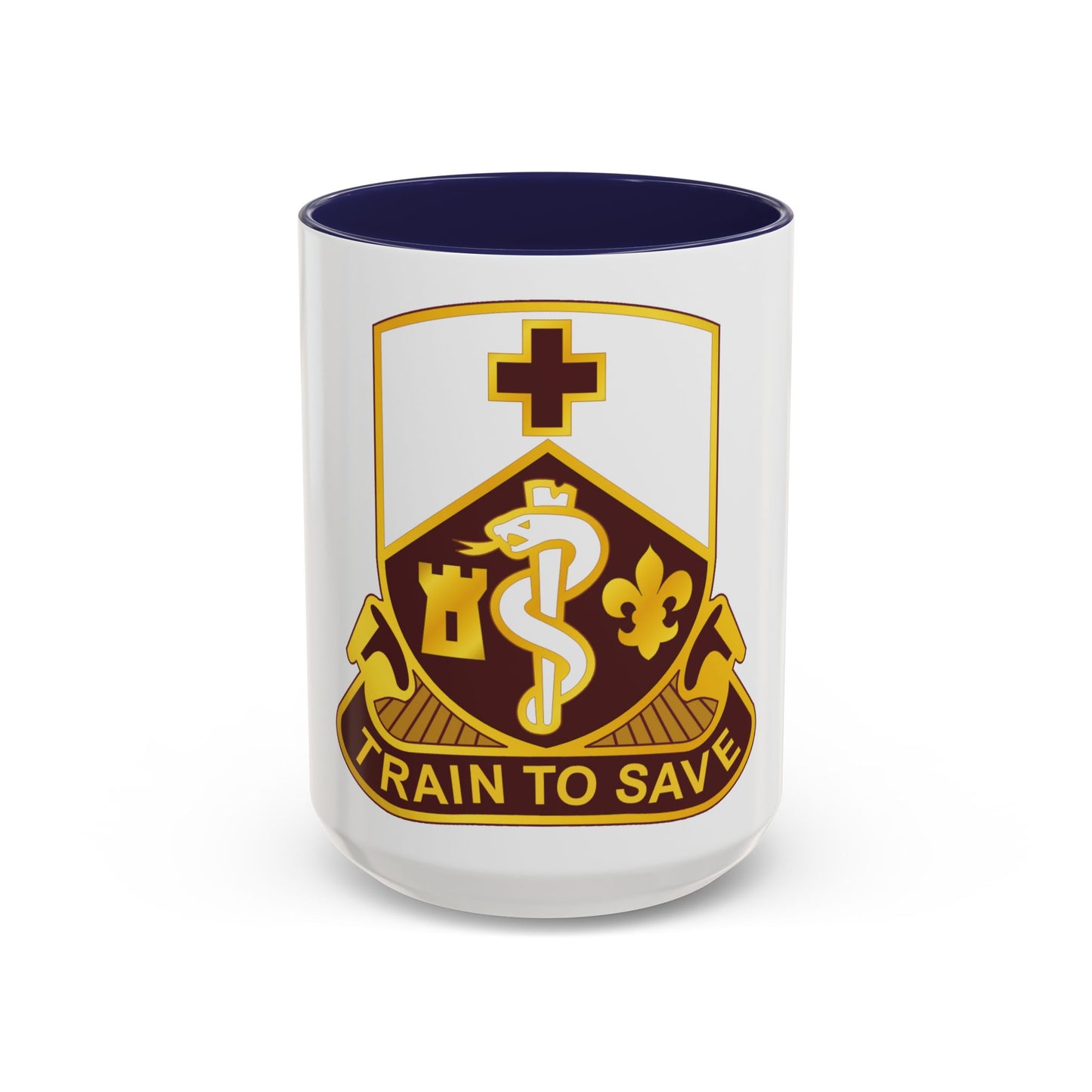 187 Medical Battalion (U.S. Army) Accent Coffee Mug