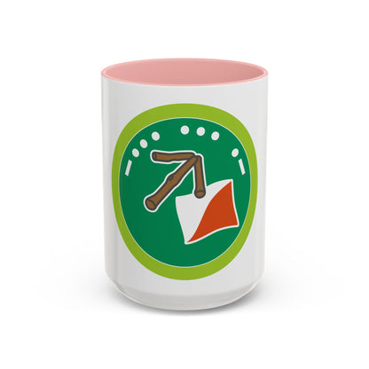 Sign Signal and Codes (Boy Scout Merit Badge) Accent Coffee Mug