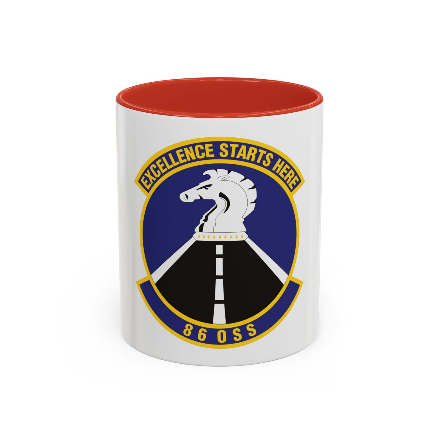 86th Operations Support Squadron (U.S. Air Force) Accent Coffee Mug