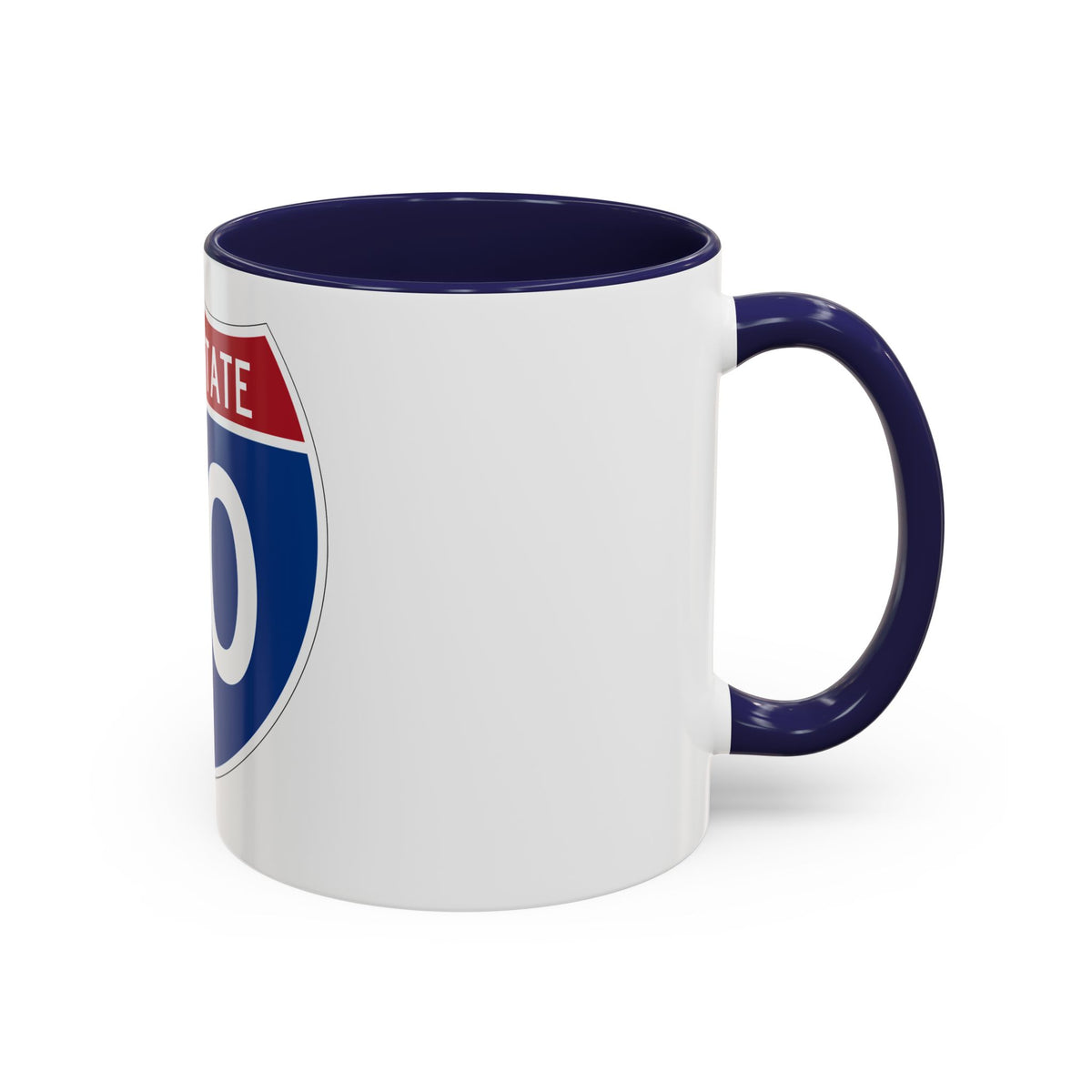 Interstate 70 (U.S. Highways) Accent Coffee Mug