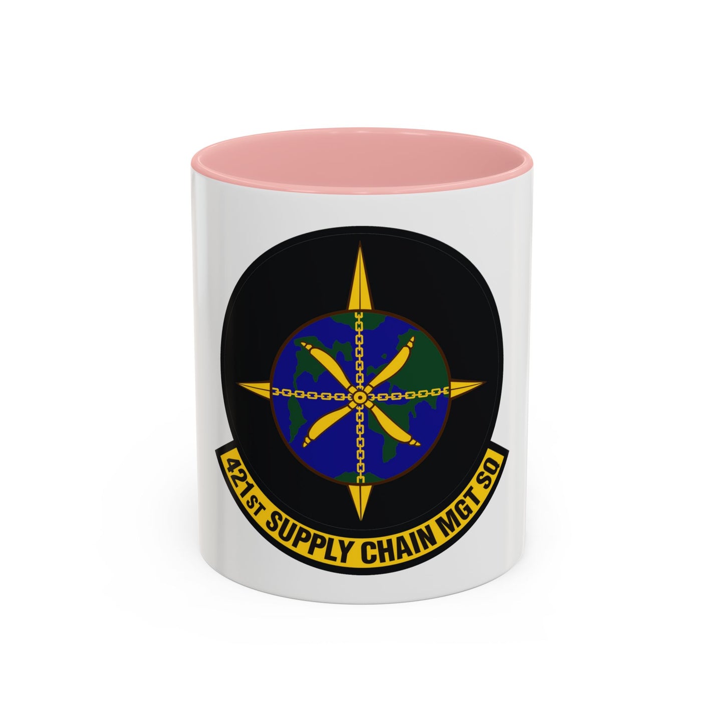 421st Supply Chain Management Squadron (U.S. Air Force) Accent Coffee Mug