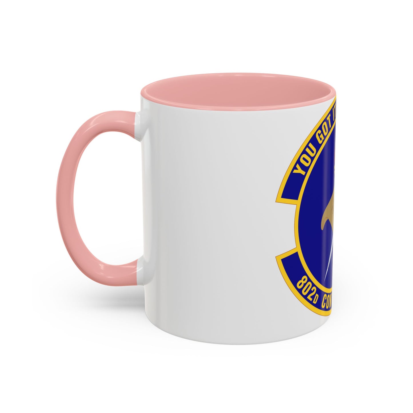 802d Contracting Squadron (U.S. Air Force) Accent Coffee Mug