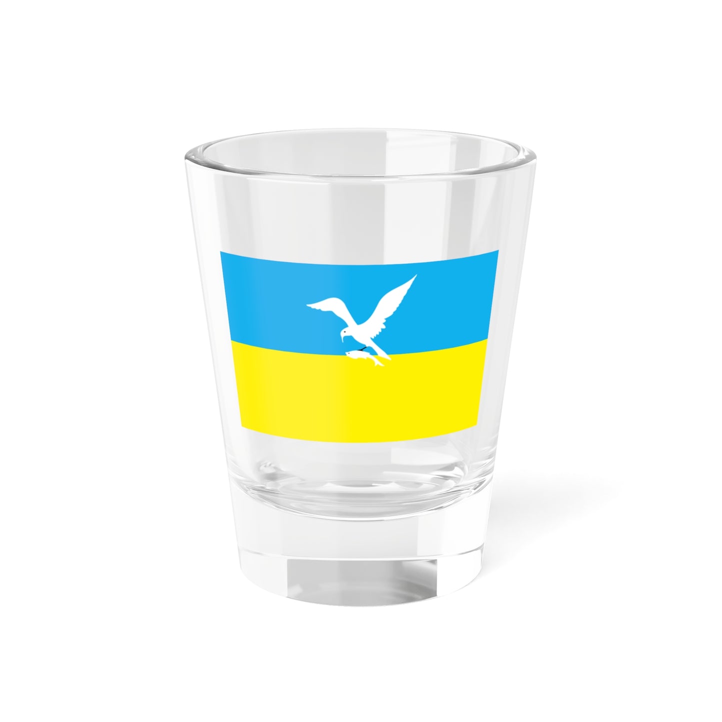 Flag of Sopot Poland - Shot Glass 1.5oz