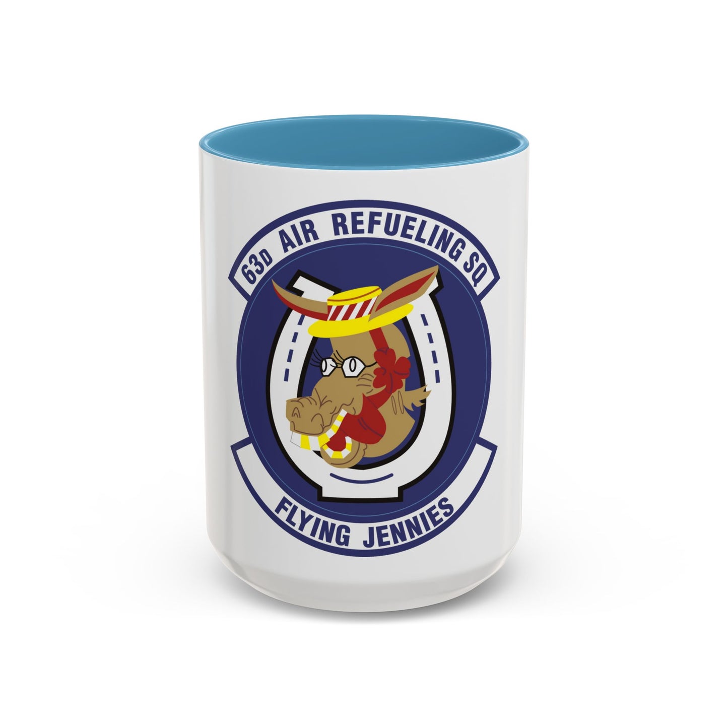 63d Air Refueling Squadron (U.S. Air Force) Accent Coffee Mug