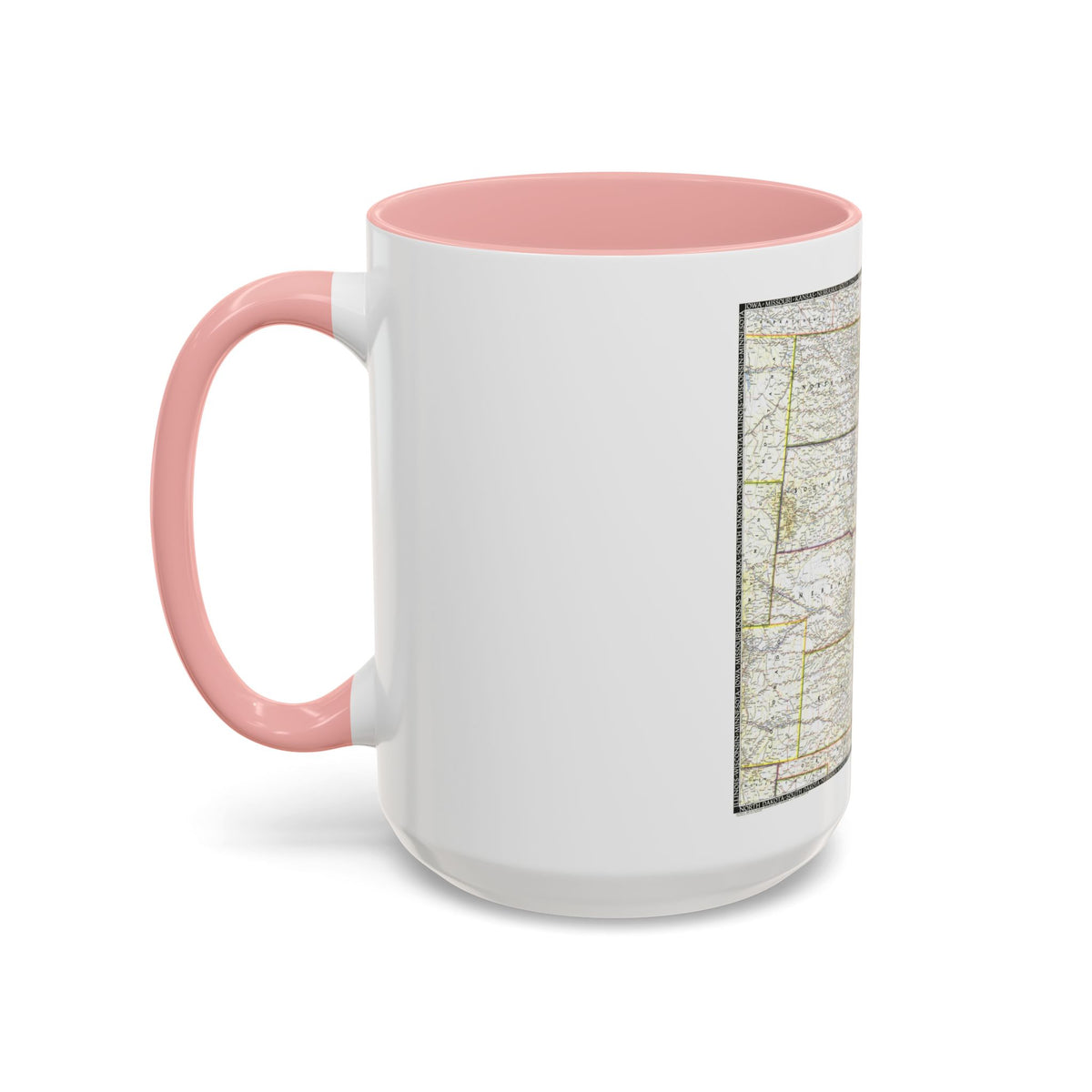 USA - North Central (1948) (Map) Accent Coffee Mug