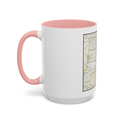 USA - North Central (1948) (Map) Accent Coffee Mug