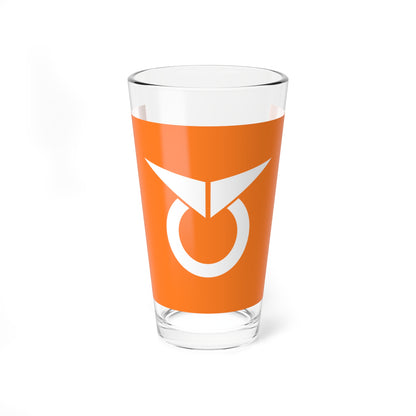 Flag of Shiwahime Miyagi 1963-2005 (Japan) Pint Glass 16oz