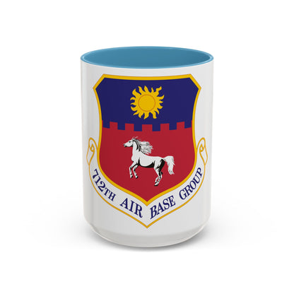 712th Air Base Group (U.S. Air Force) Accent Coffee Mug