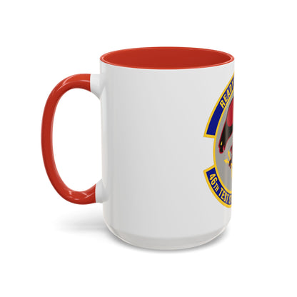 46th Test Systems Squadron (U.S. Air Force) Accent Coffee Mug