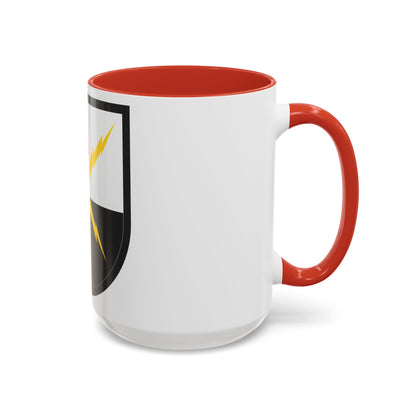 United States Cyber School (U.S. Army) Accent Coffee Mug