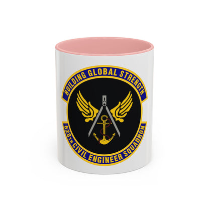 628th Civil Engineer Squadron (U.S. Air Force) Accent Coffee Mug