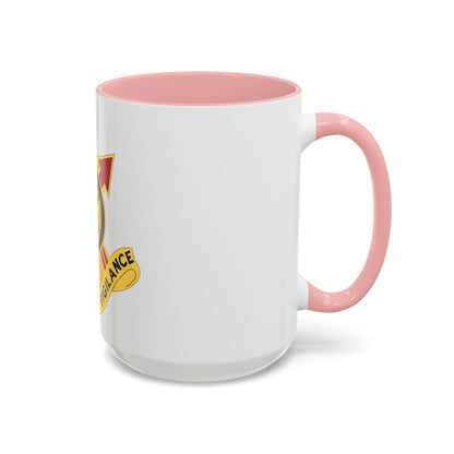 107th Artillery Group (U.S. Army) Accent Coffee Mug