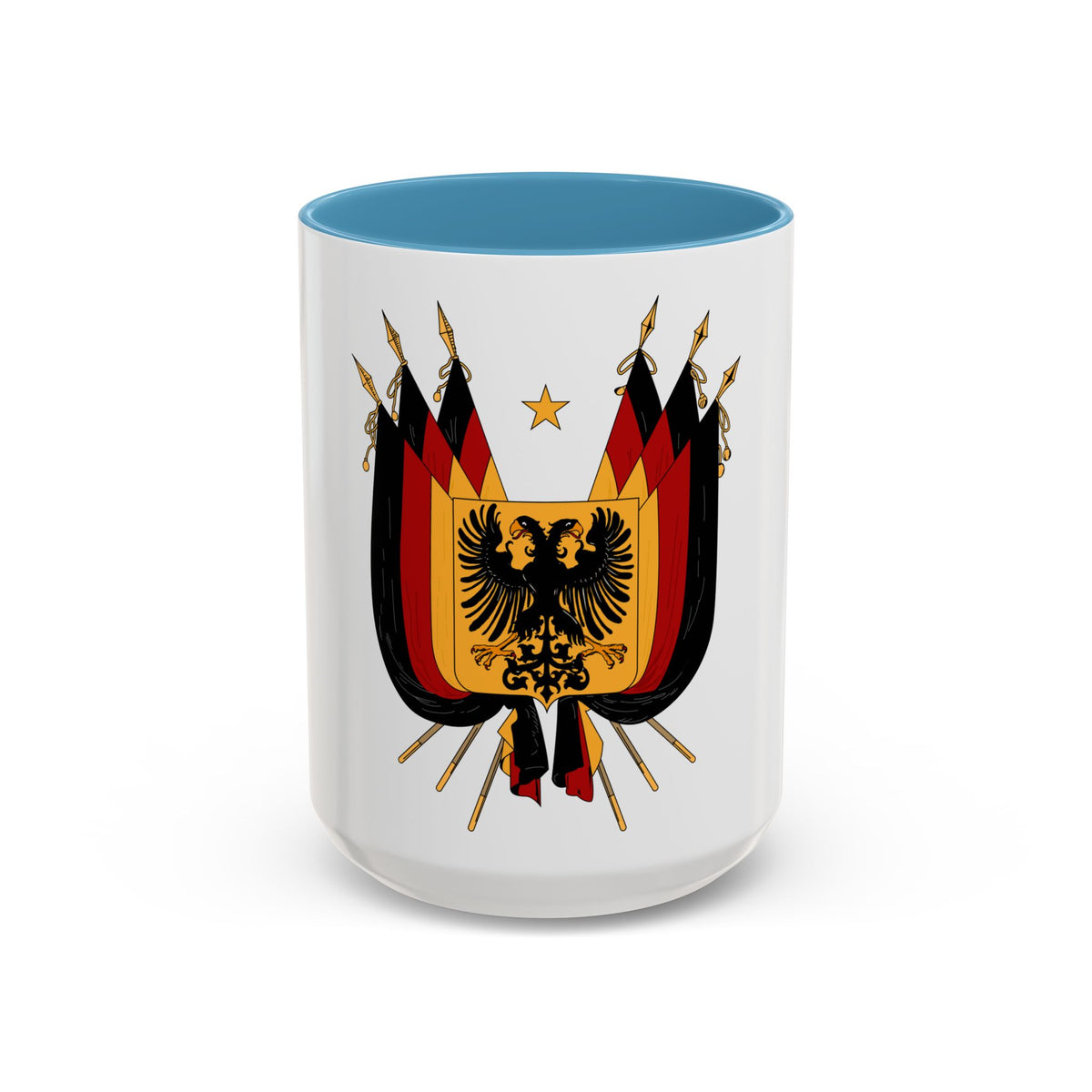Imperial Coat of arms of Germany (1848) - Accent Coffee Mug
